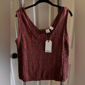 Roxy knitted tank